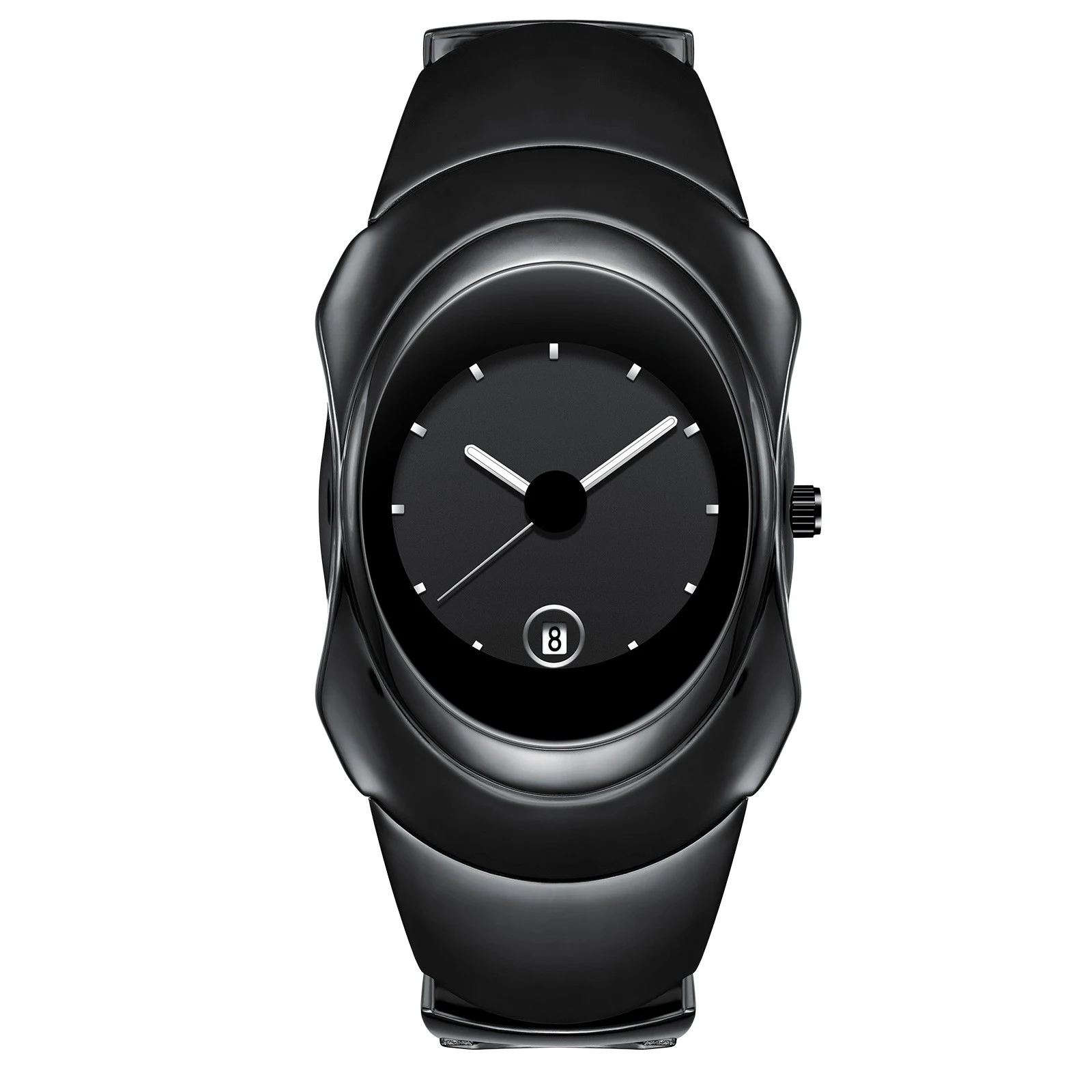 Men's Watch Trendsetter Waterproof Quartz Wristwatch Unique Hole Design High-End Feelings Fashionable Timepiece for Males