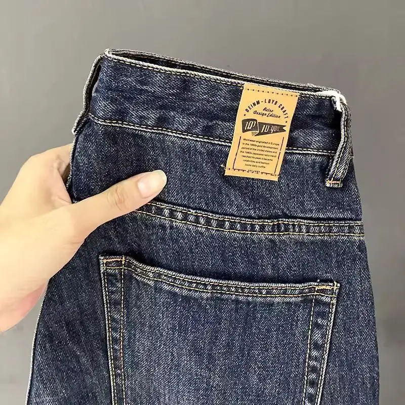 Summer 2026 Men's Loose Straight Trendy Brand Feeling Retro Large Size Radish Harlan Tapered Trousers Designer Clothing Man