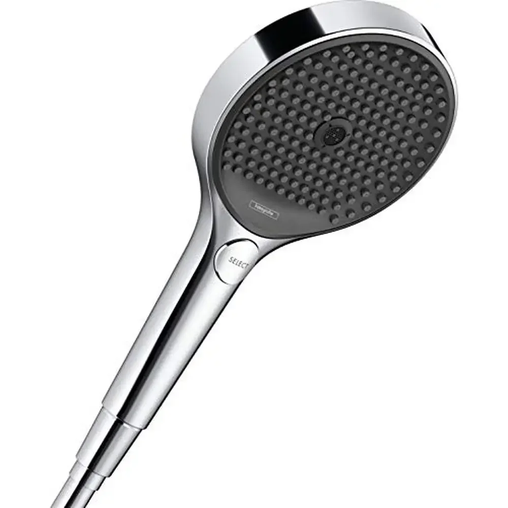 5-inch Rainfinity Modern Handheld Shower Head 3-Spray PowderRain Intense Turbo Chrome 26865001 1.75 GPM Luxurious Shower