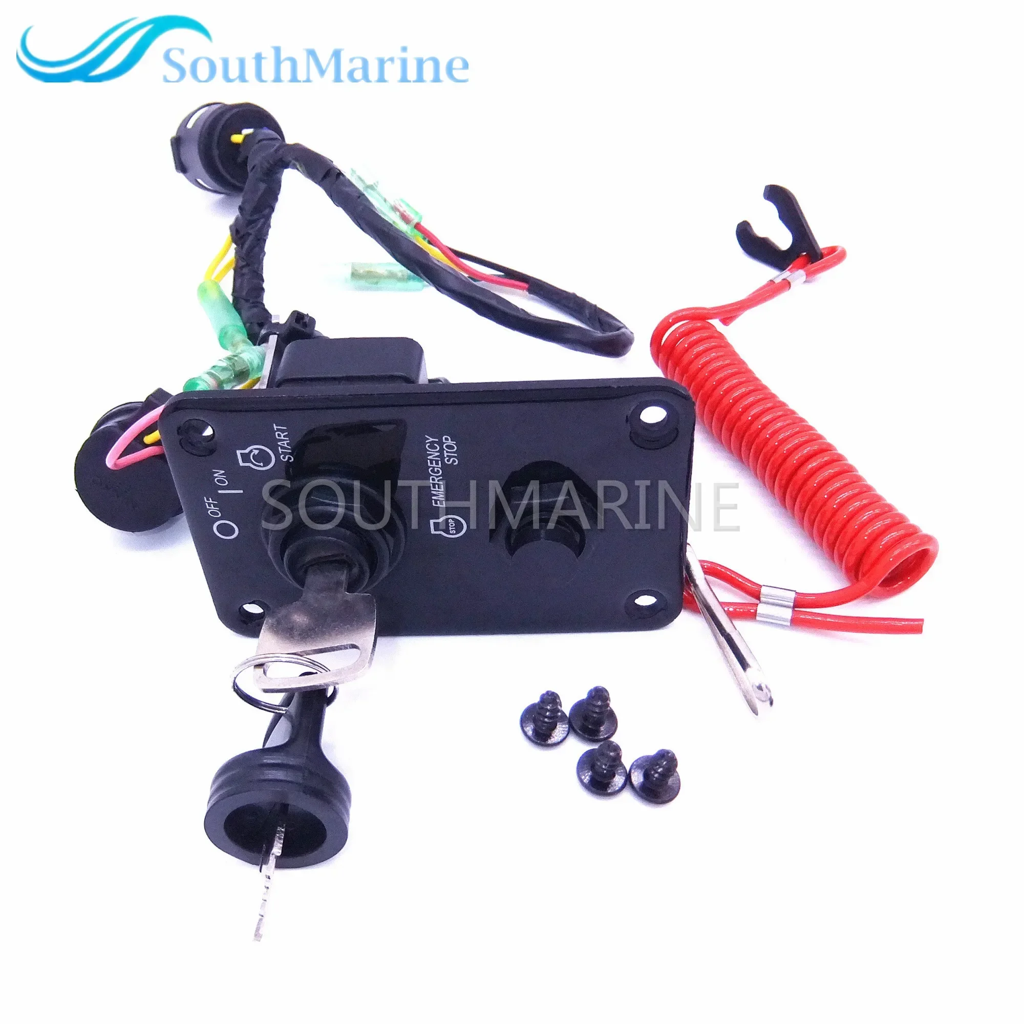 704-82570 704-82570-11-00 704-82570-12-00 704-82570-08-00 Outboard Single Engine Switch Panel Main Switch Assembly for Yamaha