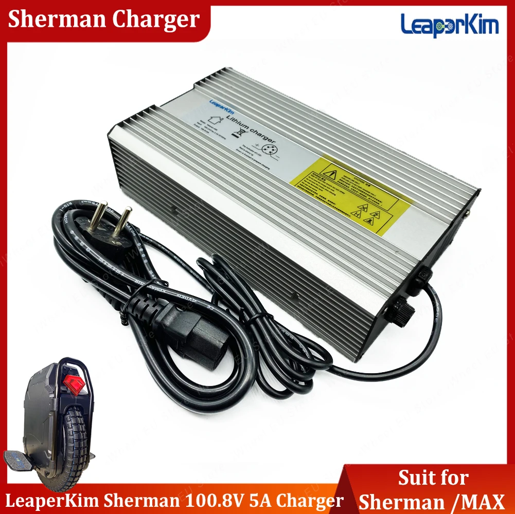 

Original Leaperkim Veteran Sherman and Sherman MAX 100.8V 5A Original Charger MONOWHEEL Parts Official Leaperkim Accessories