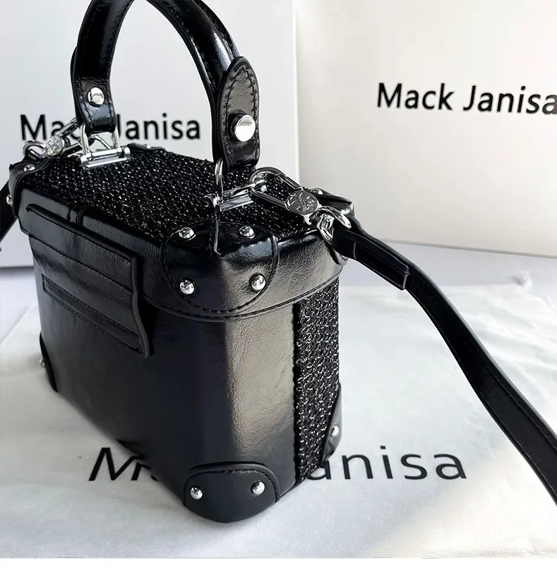 Autumn High Quality Black Color Fashion Hobo Bag Textured Leather Women\'s Handbag Shoulder Messenger Bag Lady Purse Casual Bag