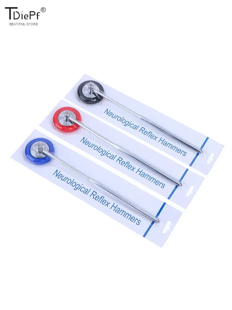 1Pcs Percussion Hammer Medical Neurological Percussion Knee Examination Diagnostic Percussor Reflex Massage Tendon Hammer Health image 2