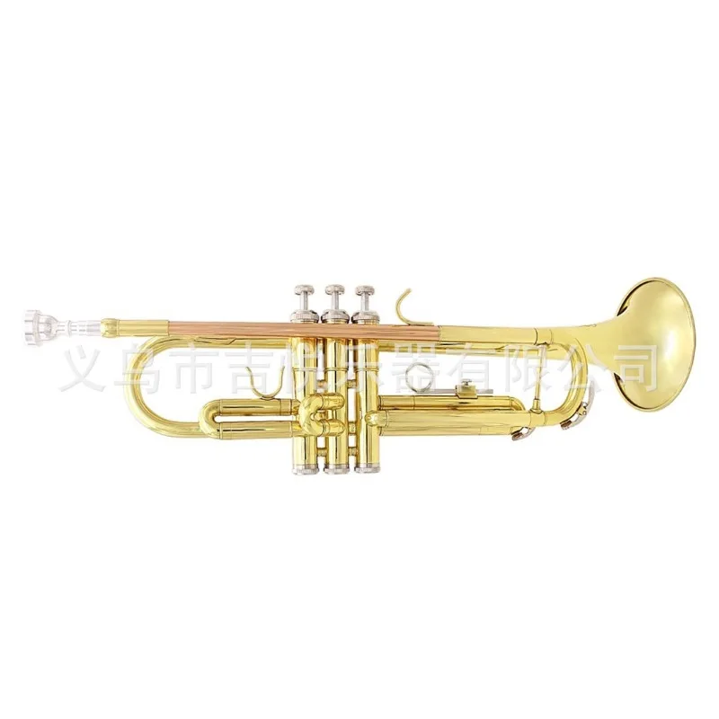 

LDT670 High-End Bb Key Tri-tone Silver Plated Trumpet Brass Instrument Beginner Student Exam Performance