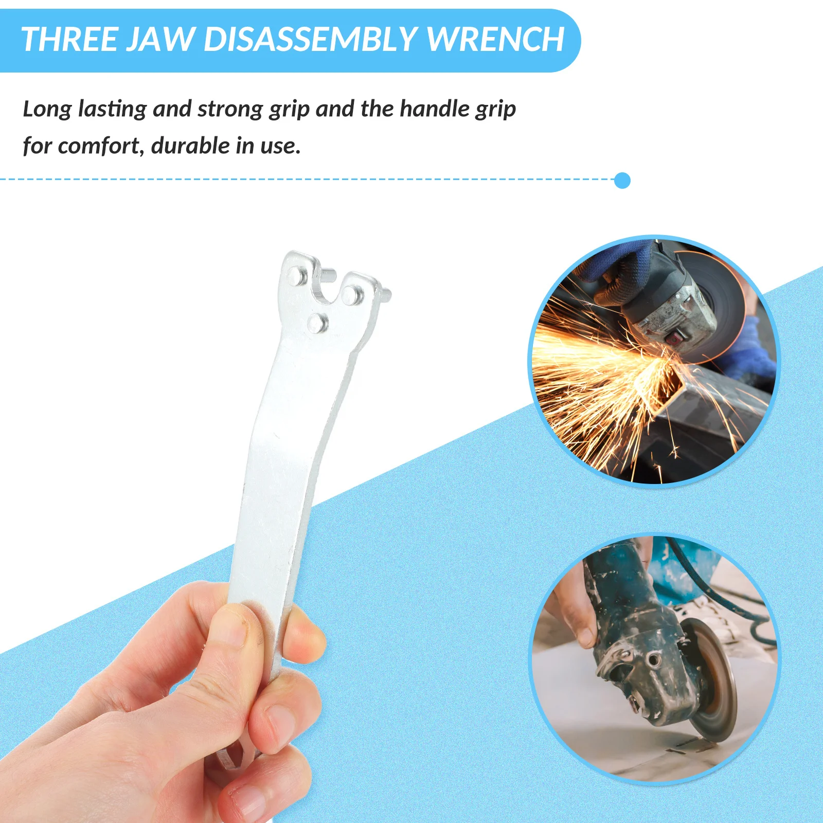 4 قطعة مفتاح ربط دبوس زاوية عالمية أداة تفكيك متينة عالية الأداء قبضة قوية مقبض مريح استخدام طويل الأمد