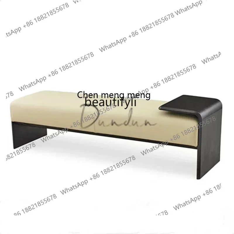 P178 جديد النمط الصيني خشب متين غرفة نوم السرير نهاية البراز غرفة المعيشة أريكة البراز مرحاض منطقة الراحة مقعد طويل