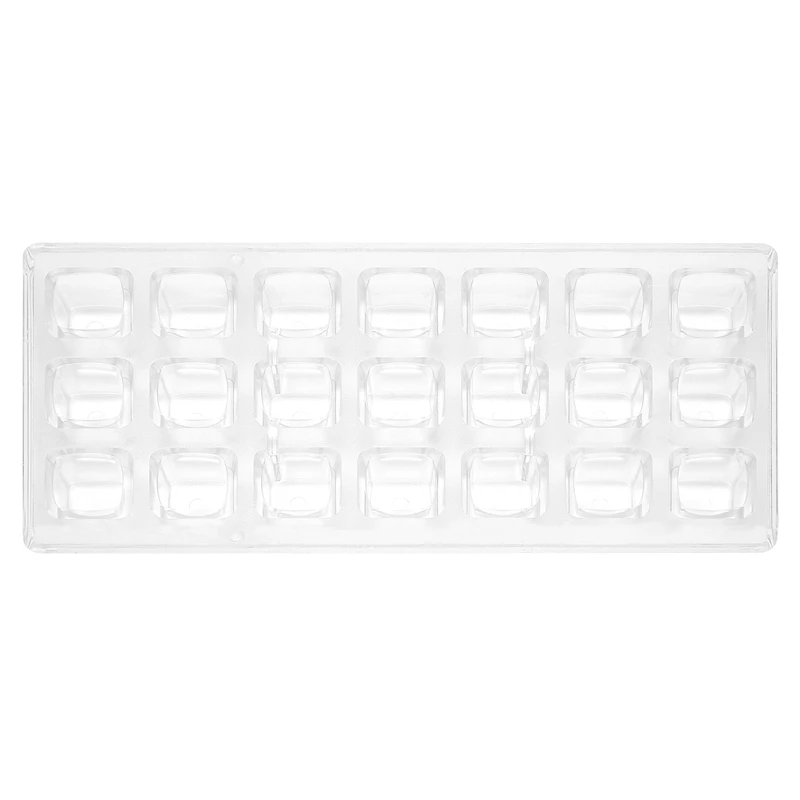 

ABRW-3D Chocolate Mold Homemade Square Chocolate Diy Pastry Tools Polycarbonate Chocolate Moulds