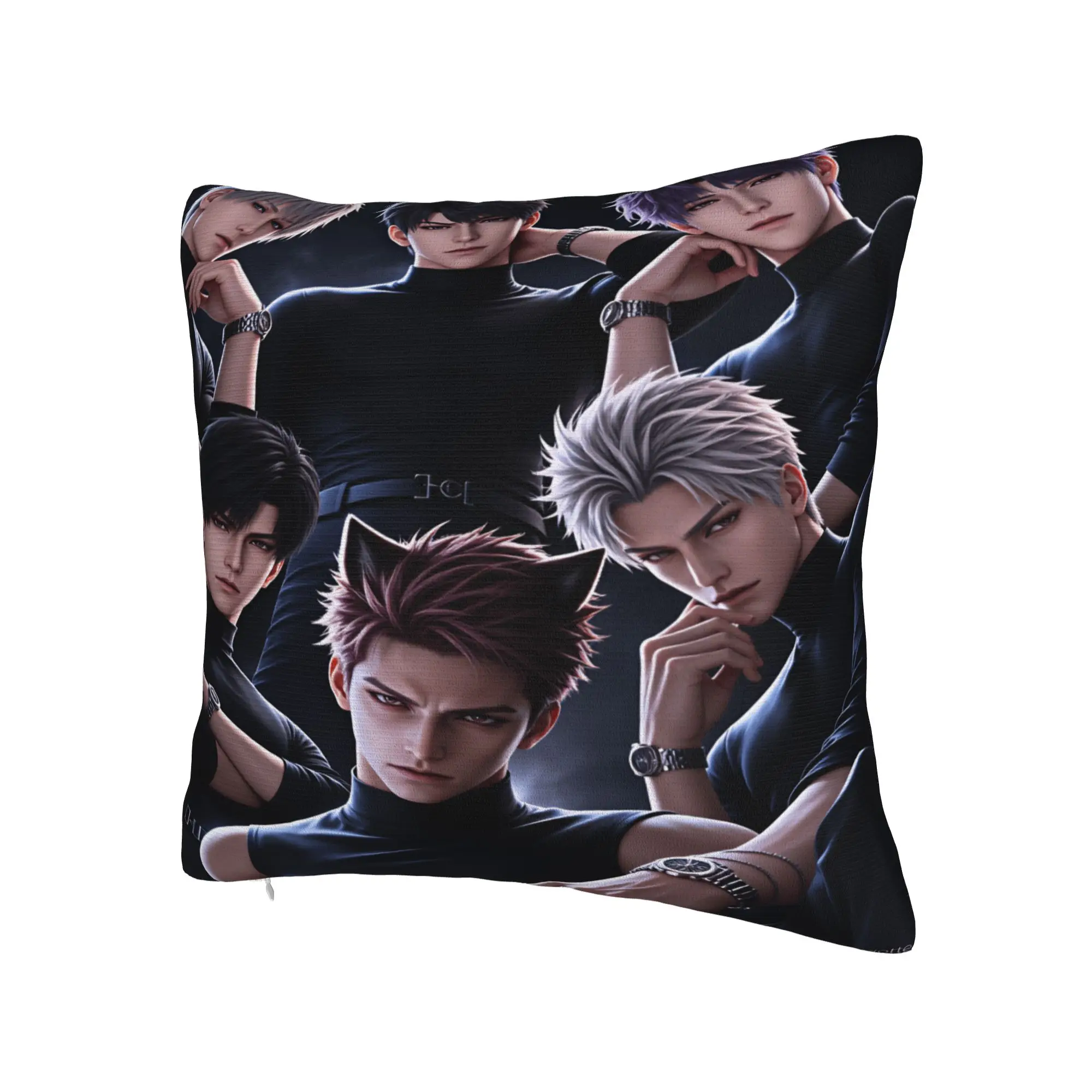 Pillow Cover V-Valko L-Love and Deepspace  Morden Pillow Case For Sofa Home Decoration Pillowcases