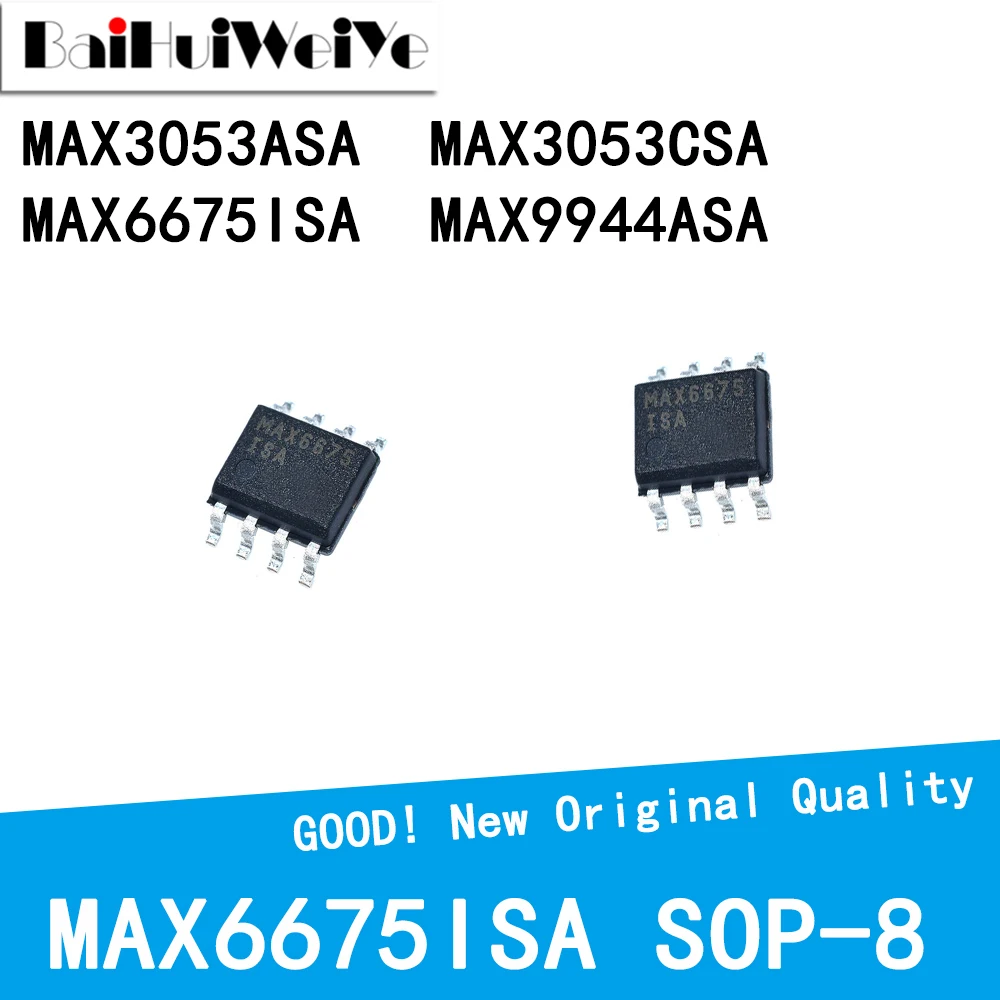 

5PCS/LOT MAX3053ASA MAX3053CSA MAX6675ISA MAX9944ASA Sensor Interface Chip Temperature SMD SOP-8 New Good Quality Chipset