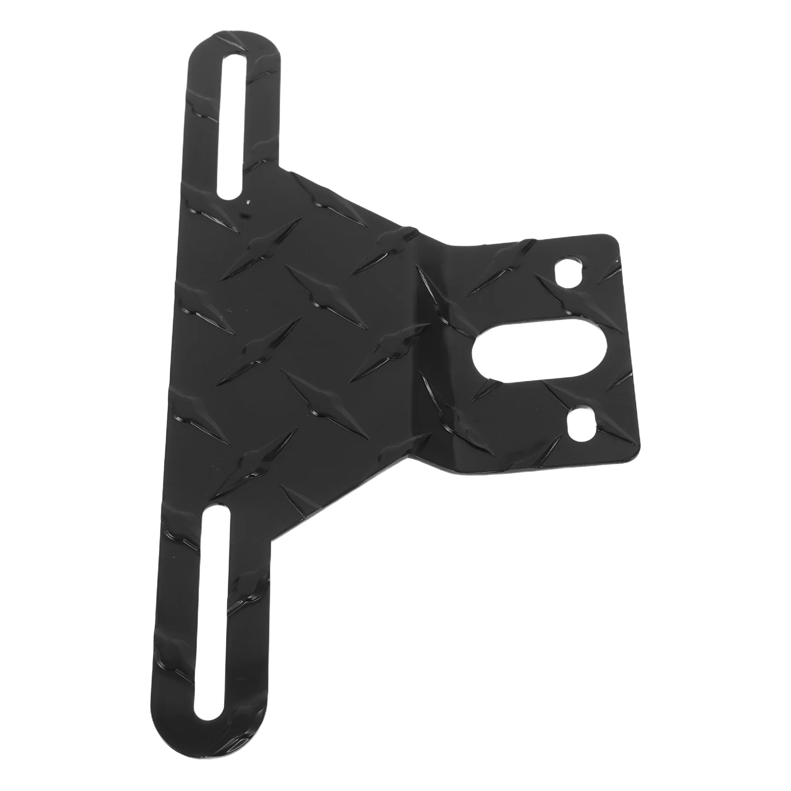 

1 Set Black License Frame Universal Metal Mounting Bracket For Suv Atv Trailer Car Plate Support Auto Accessories License Plate