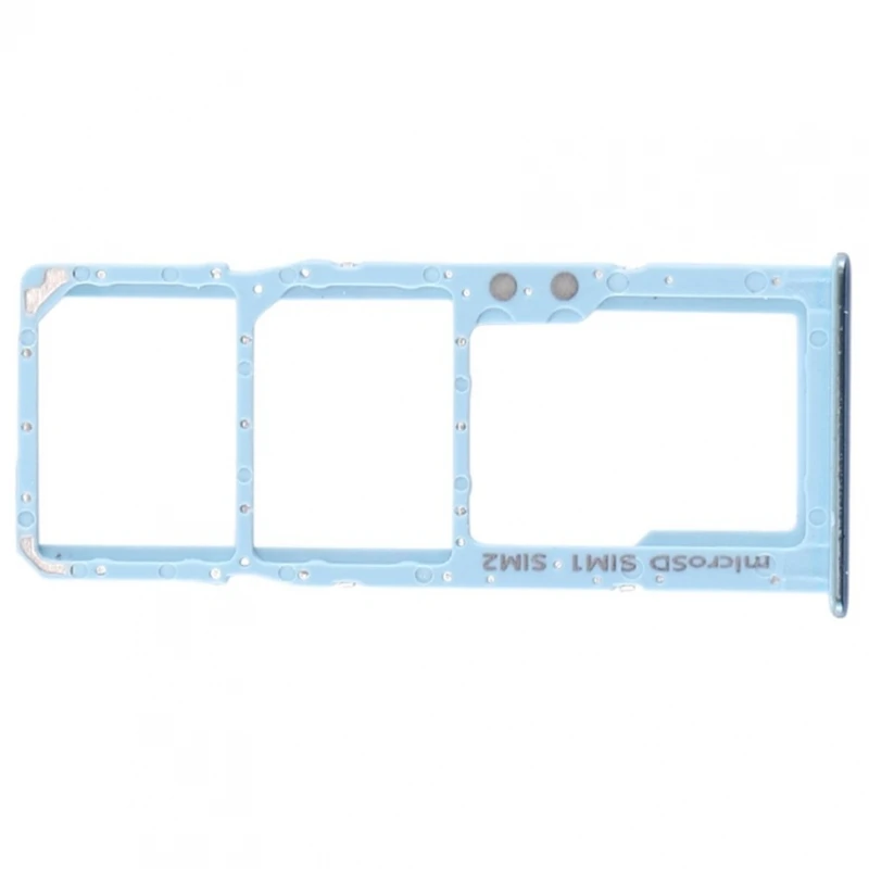 SIM tray for SAMSUNG GALAXY A51 / A71 blue # Samsung Galaxy A51 MICRO SD card adapter (SM-A515F/DSN, SM-A515F/DS, SM-A515F/DSM, SM-A515F/DST, SM-A515F, SM-A515FN, SM-A515X) # Samsung Galaxy A71 (SM-A715F, SM-A7