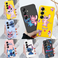 For Samsung  A15 4G A14 A15 5G Phone Cases Stitch Abomination Angel Anime Cartoon Cover For Samsung Galaxy A15 Shockproof Shells