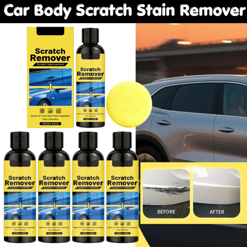 Car Body Scratch Stain Remover Universal Car Scratch Repair Polishes Repair Kit For Daily Effective Maintenance Car Gadgets