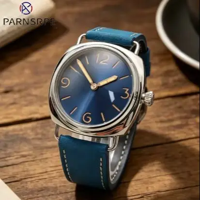 Men's Manual Watch, Vintage Fashion Watch, Comfortable Leather Strap, Luminous Sterile Dial, Men's Casual Watch