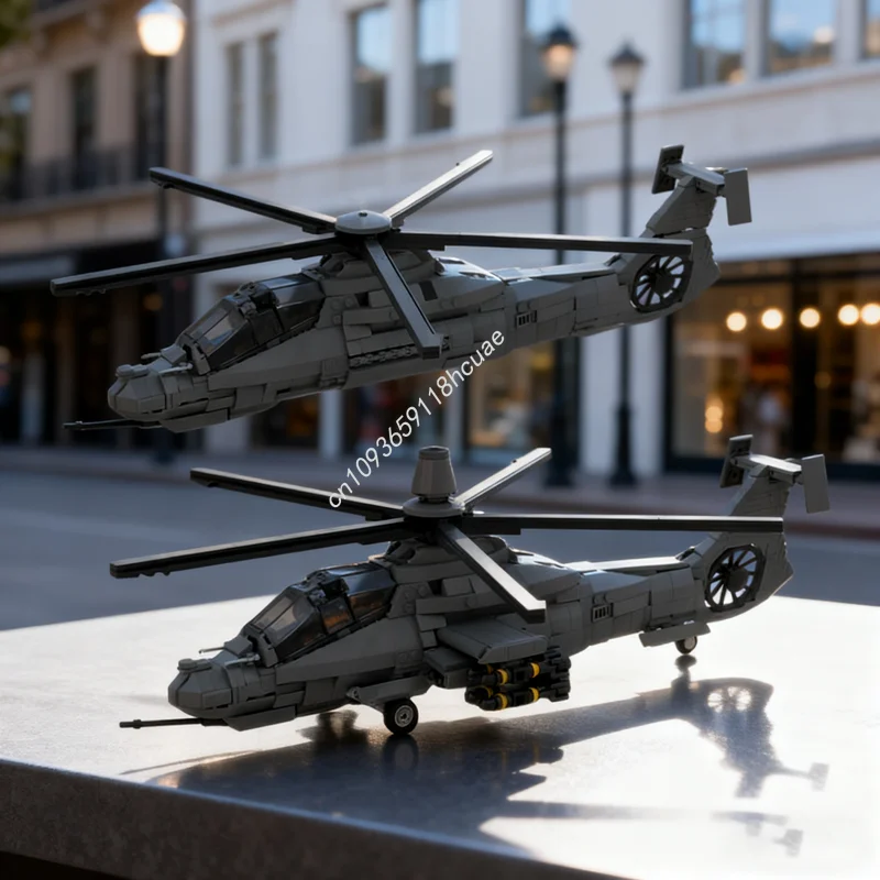 

947 шт. MOC RAH COMANCHE 1 масштаб Creator Experted модель строительные блоки Рождественский подарок креативная идея кирпич детская игрушка на день рождения