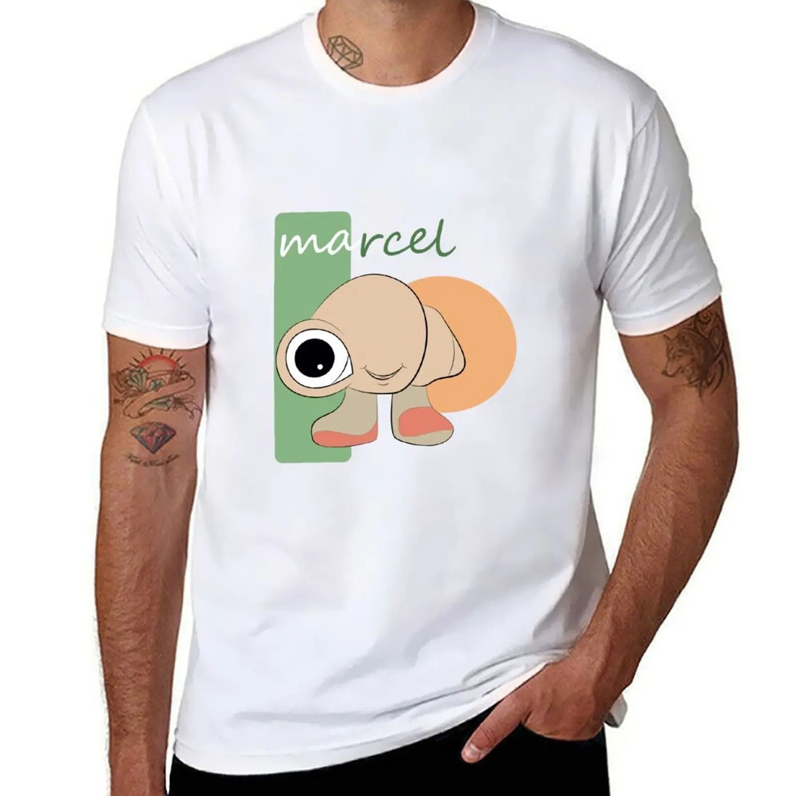 

Marcel The Shell T-Shirt man t shirts for men casual t shirts for man graphic vintage T-Shirt