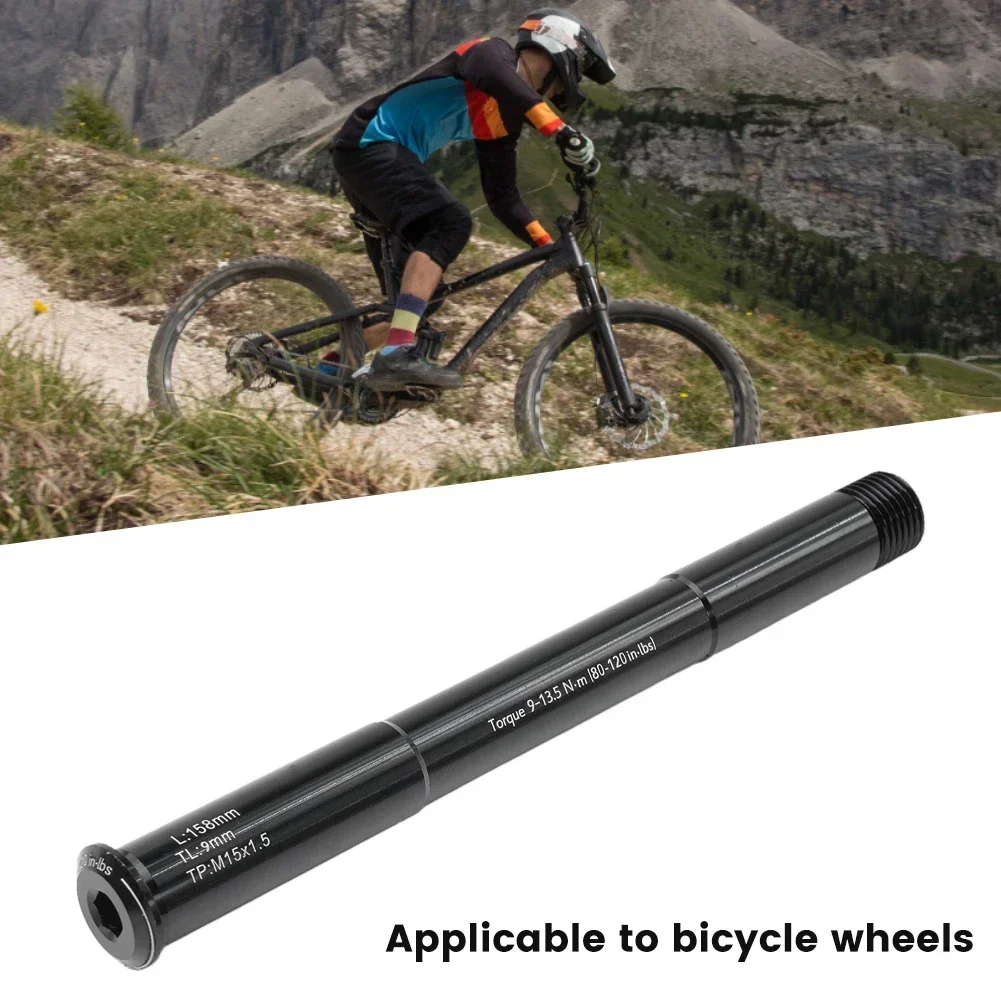 

Frame Thru Axle Cycling For ROCK SHOX Mountain Bike Outdoor Parts Road Spare Sports Bicycle Skewer 15X110 Useful