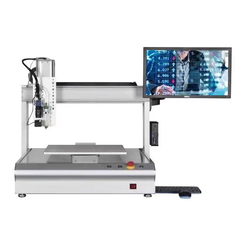 High-Precision Factory Customize Online Desktop Vision-Guided Dispensing Machine Automatic Glue Spraying Machine
