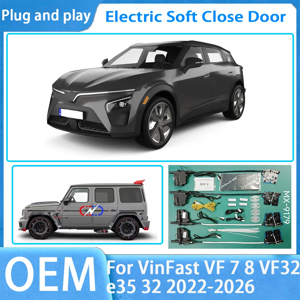

for VinFast VF 7 8 VF32 e35 32 2022-2026 OEM Car Soft Close Door System Electric Auto Pull Power Latch Power Closing Quiet