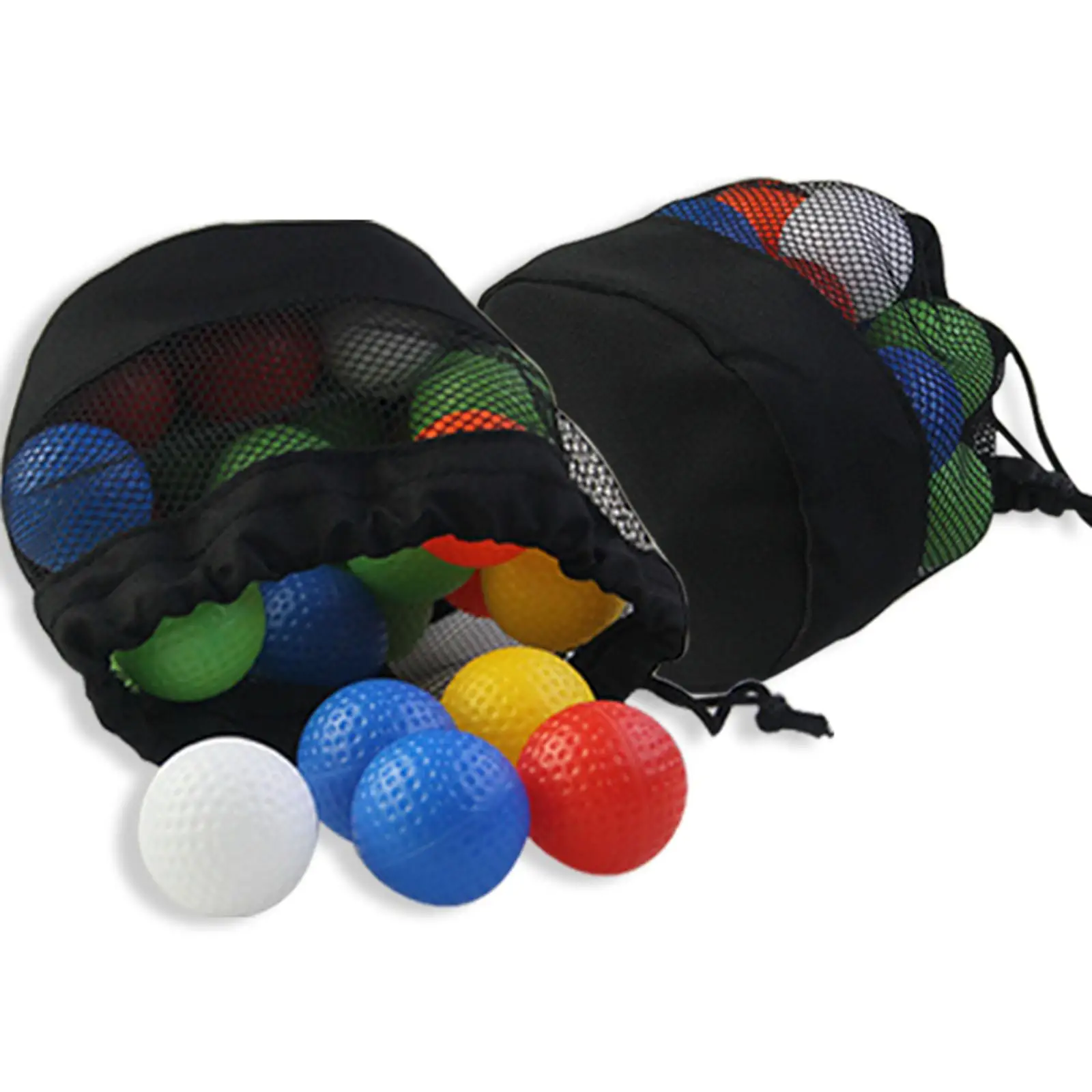 

Lightweight Golf Ball Holder Pouch Mesh Golf Ball Bag for Outdoor Golf Accessories Storage and Travel Convenience
