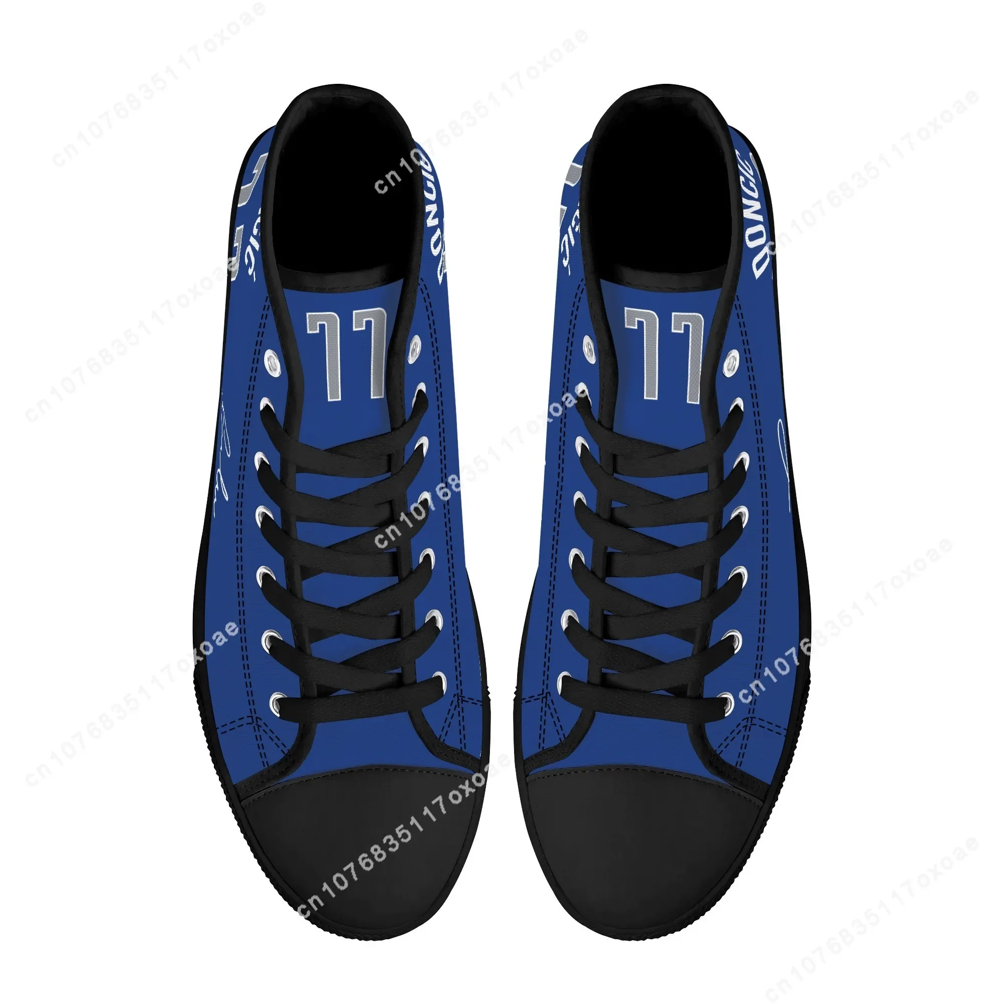 Dallas basketball High Top Sneakers Mens Womens Teenager High Quality Luka Doncic NO 77 Canvas Sneaker Shoe Custom Shoes