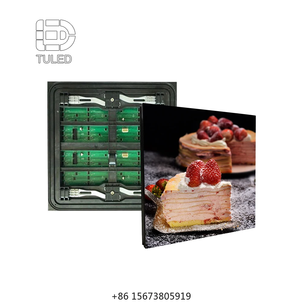 

Hot Sale P2.604 96X96dots LED Matrix Full Color LED Panel 250X250mm P3.91 Indoor LED Module