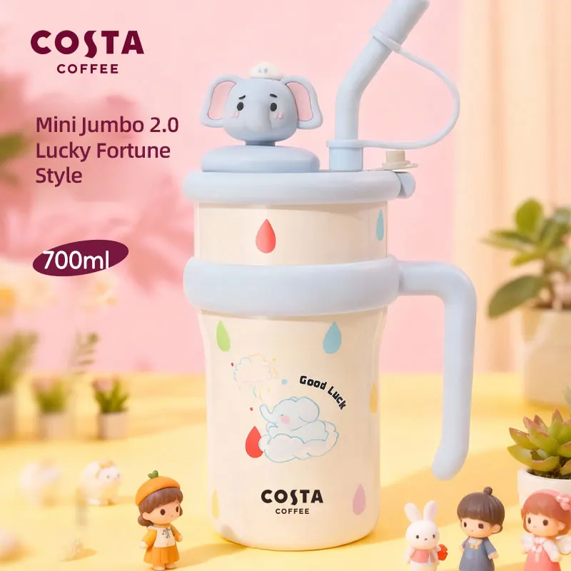 COSTA Giant 2.0 Vacuum Insulated Tumbler 900ml (Mini) - Lucky Strike + Lucky Strike Plush