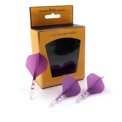 CUESOUL ROST T19 Integrated Dart Shaft and Flight Big Standard Shape-Purple