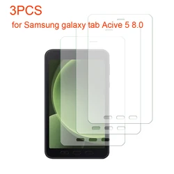 3PCS Glass screen protector for Samsung galaxy tab Active 5 8.0 8'' tablet protective film