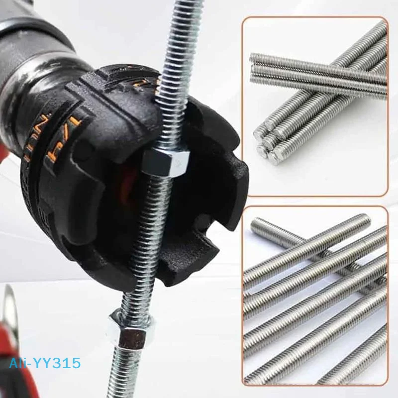 

【Y】For Conduit Racks Socket Wrenches Nut Zipper Drill Attachment For Fast Nut And Bolt Removal, Nut Remover Bolt Extractor Tool