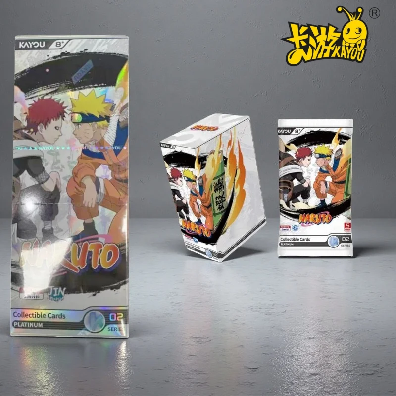 KAYOU genuino NARUTO Smriti versión en inglés ACG tarjeta coleccionable figuras de Anime colección juguete juego tarjeta regalo de cumpleaños