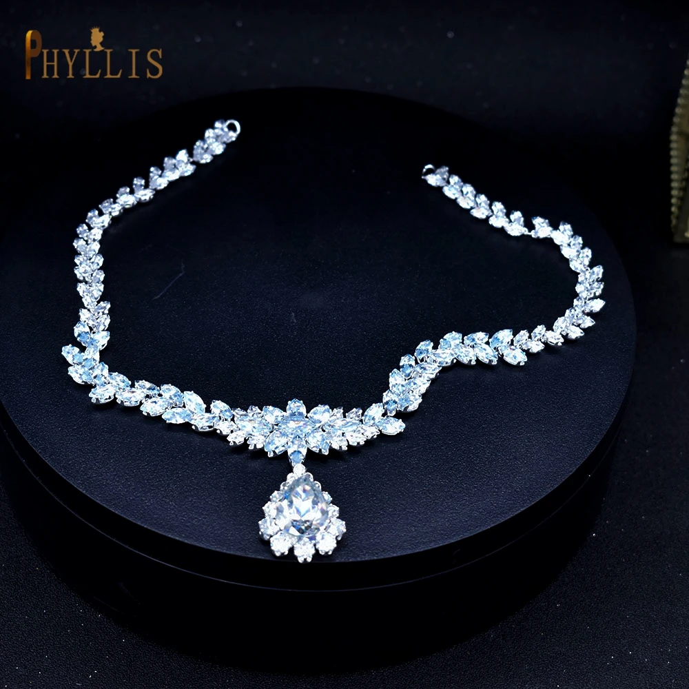 A26 Luxury Bridal Forehead Chain Jewelry Zircon Headdress Bohemian Rhinestone Women Headband Indian Crystal Wedding Headpiece