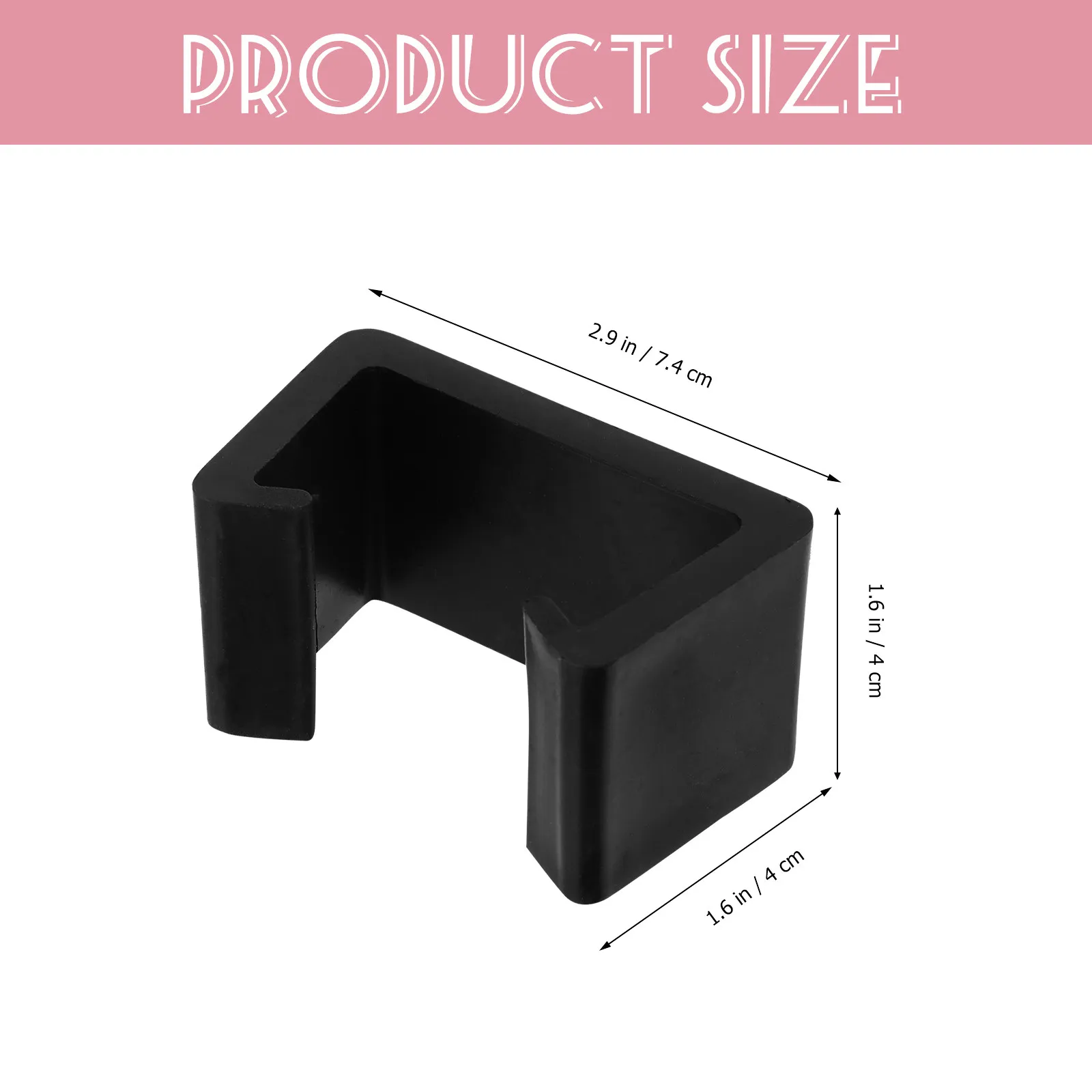 4Pcs 6Cm Multi Function Furniture Clip Sturdy Chair Fastener Sofa Connector for Sectional Couches Living Room Bedroom Use