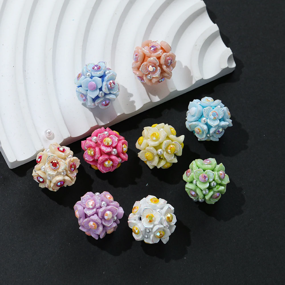 

Сердечный дизайн 22*22 мм 50 шт. ювелирные аксессуары/ручная работа/необычные бусины «сделай сам»/эффект суккулента/форма цветка/бусины из смолы # 19161