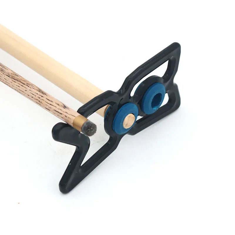 

Good Price Professional Durable Multi Function Black Acrylic Billiard Pool Cue Rest Rack Head Deer Head Design Cue stick Bridge