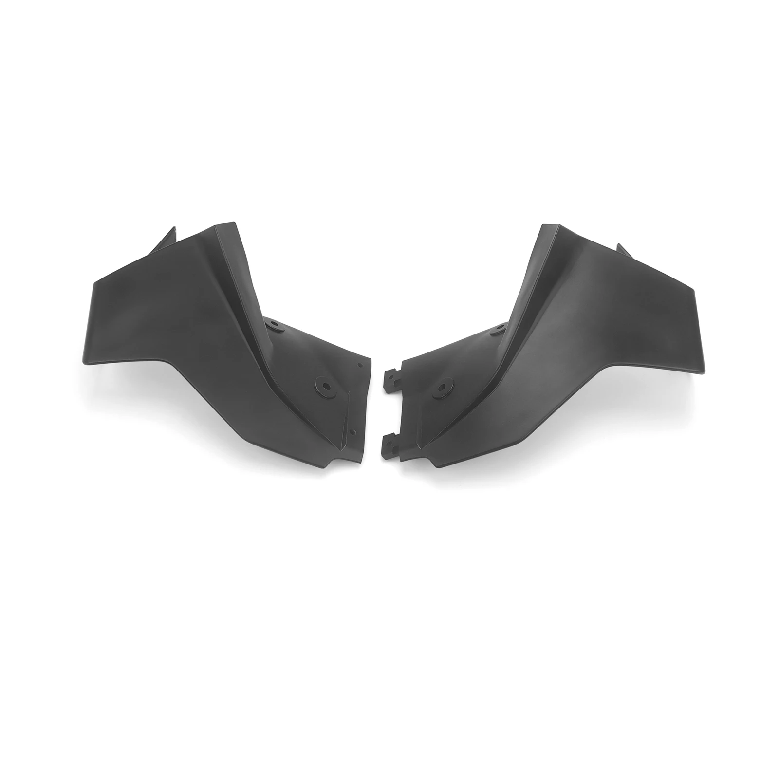For BMW S1000RR 2015 2016 2017 2018 Models Motorcycle Front Lip Spoiler Wing-Shaped Fairing Front One-Piece Fixed Wing 3