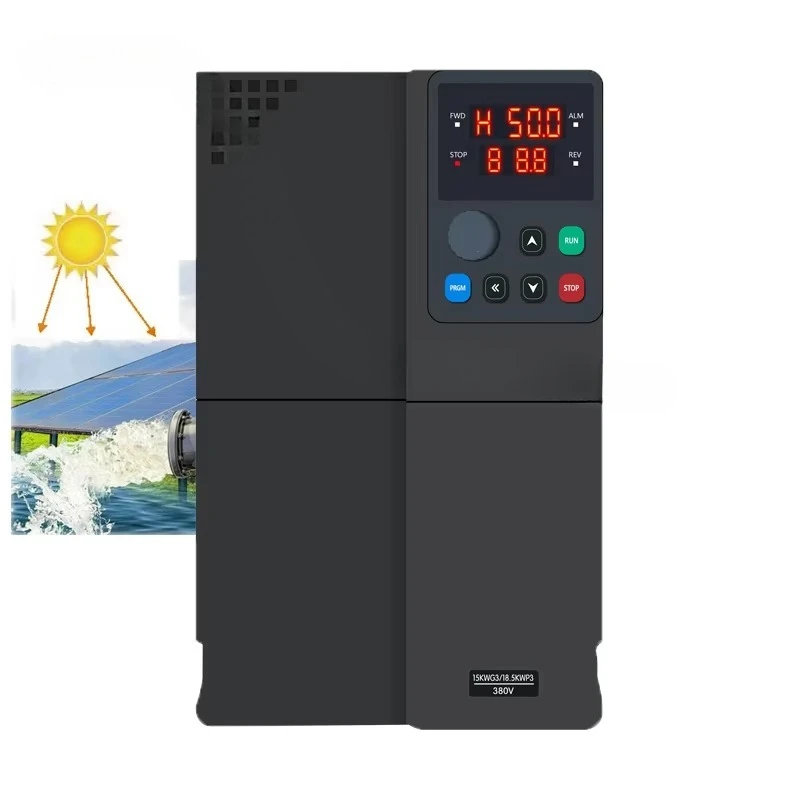 M-driver 30kw 3 Phase VFD MPPT Solar DC to AC Converter 22kw Submersible Pump Inverter