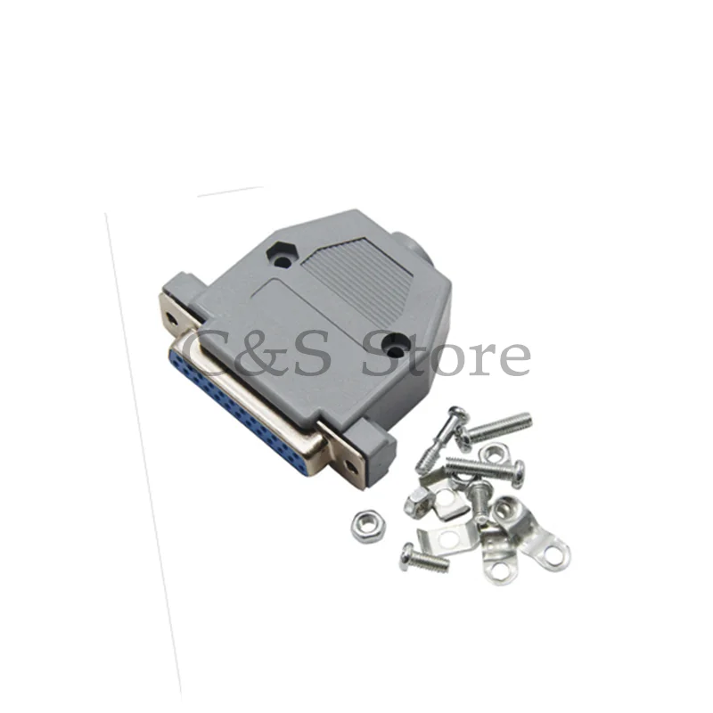 1set DB25 Male Female Connector With Plastic Shell