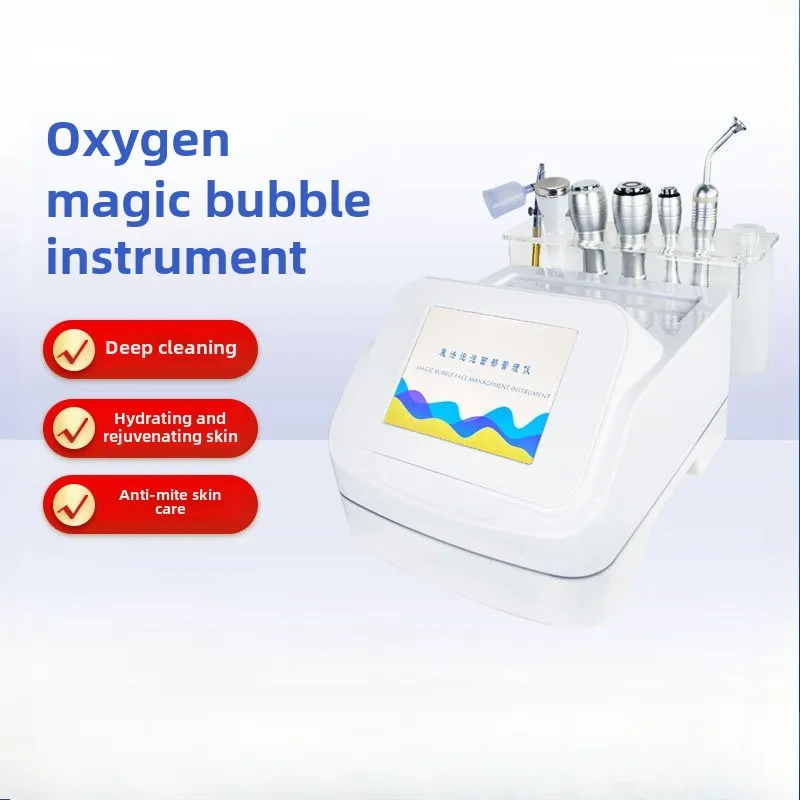 New Type of Active Oxygen Bubble Apparatus Beauty Salon Equipment Japanese Facial Cleansing Hydrogen Oxygen Mousse Bubble