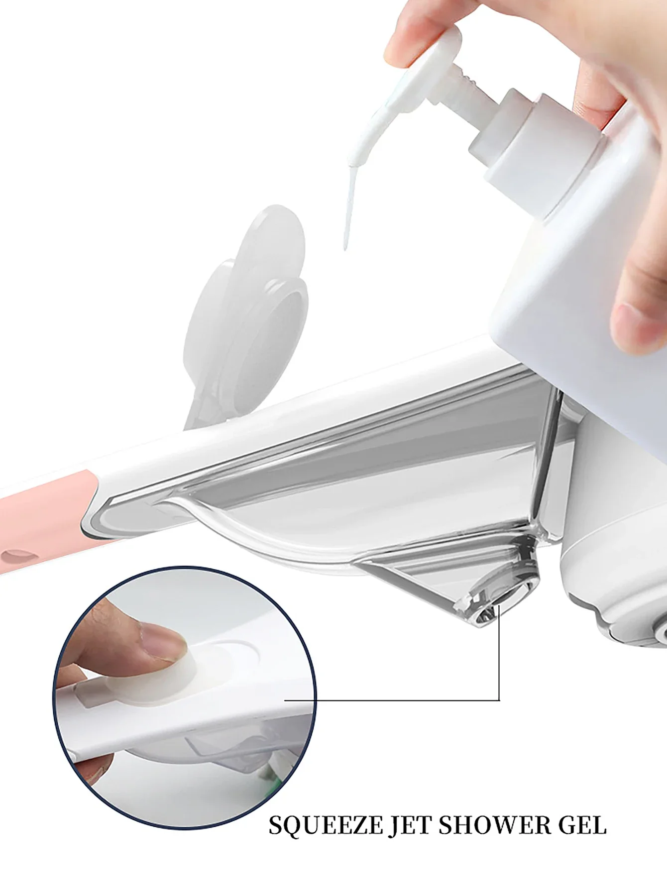 แปรงขัดผิวแบบหมุนได้แปรงขัดผิวด้ามจับยาวชาร์จไฟได้สำหรับอาบน้ำ