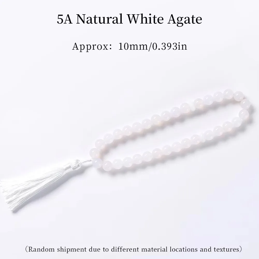Creative 33 Prayer Beads 10mm Turquoise Arab String Beads with Tassel Ramadan Praise Beads Festival Accessories
