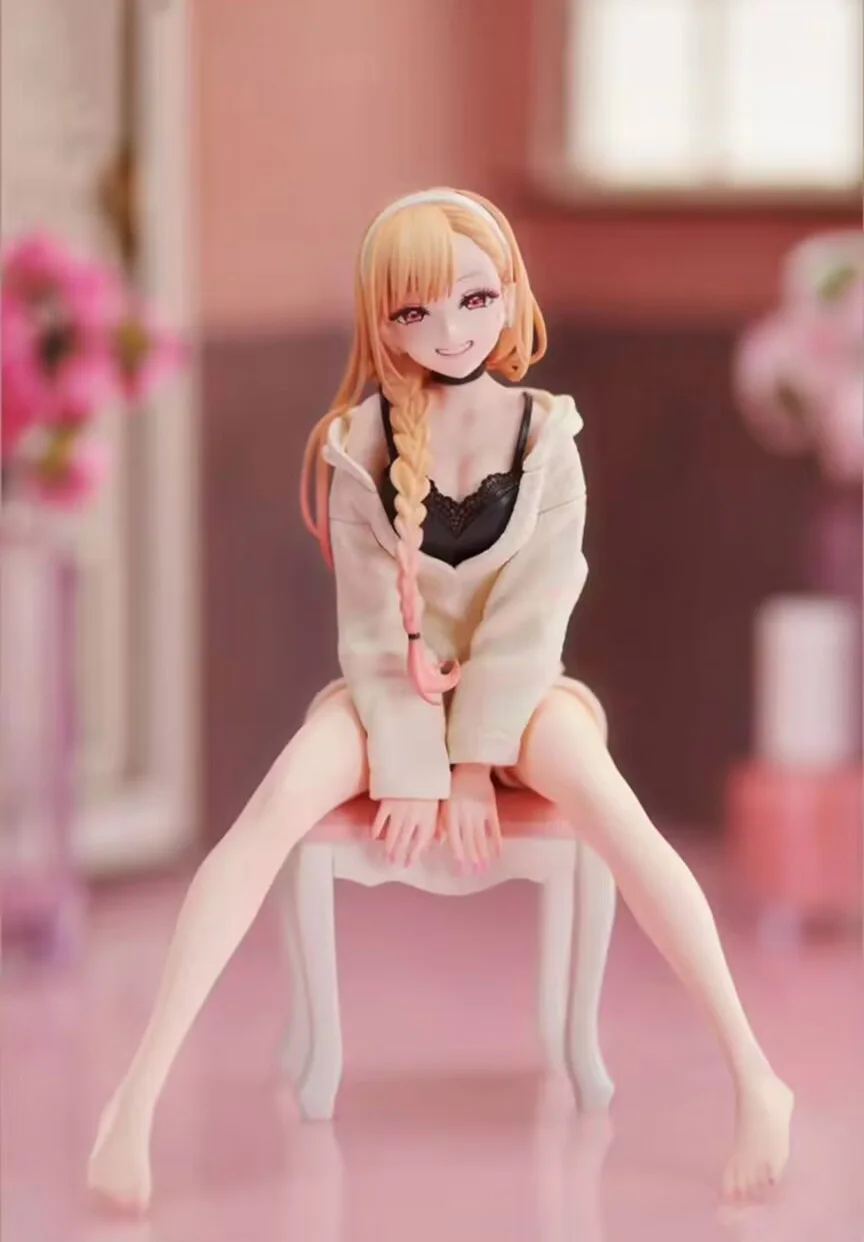

2025 Promotional lowest price Japanese original anime figure Kitagawa Marin/Cos Name chair ver action figure collectible model