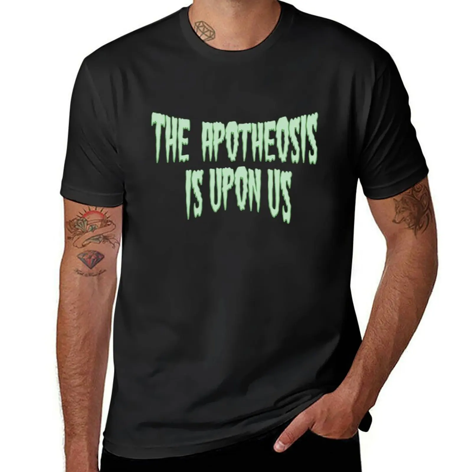 The Apotheosis is Upon Us - The Guy Who Didn't Like Musicals T-Shirt plus size tops hippie clothes tops designer t shirt men