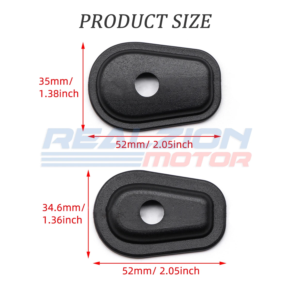 BDJ Indicator Adapter Motorcycle Turn Signal Light Spacers Spare Parts for KAWASAKI Z250 Z300 Z750 Z800 Z1000 NINJA 650 Versys