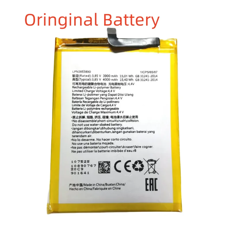 New Battery 4000mAh LPN385390D For Hisense A5 HLTE202N Smartphon Batteries +Free Tools