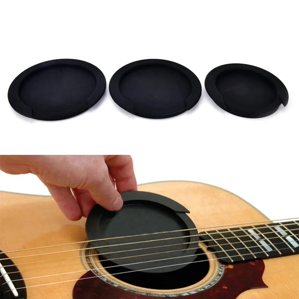 2 Sizes Silicone Acoustic Classic Guitar Feedback Buster Sound Hole Cover Buffer Block Stop Plug Guitar Parts & Accessories