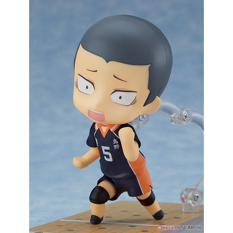 Auf Lager Original Good Smile 945a Original Nendoroid GSC Haikyuu!! Tanaka Ryuunosuke Actionfigur Puppe Modell Spielzeug Weihnachtsgeschenke