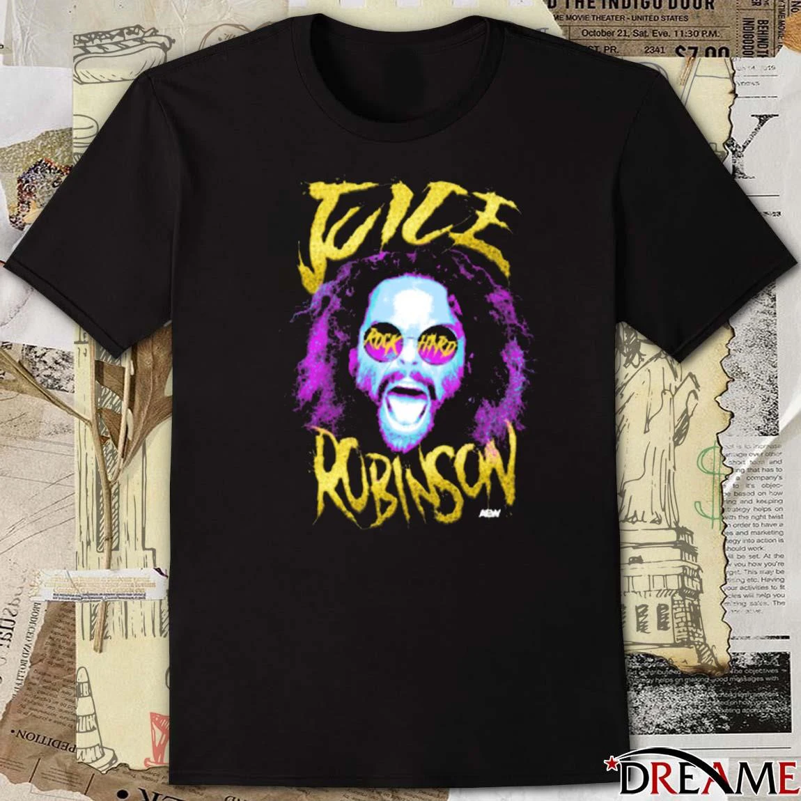 2025 الصيف الرجال المحملة WWE جيرسي حجم كبير الرجال السود سيث "فريكين" رولينز فيناري سام هاين تي شيرت 100% ملابس علوية من القطن