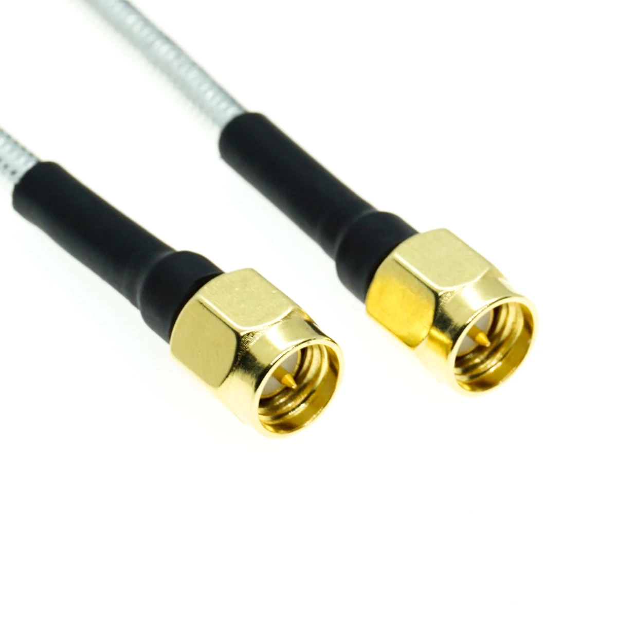 SMA male to SMA male plug solder connector RG402 RG-402 Semi Flexible RF Coax wir Coaxial Cable 0.141\