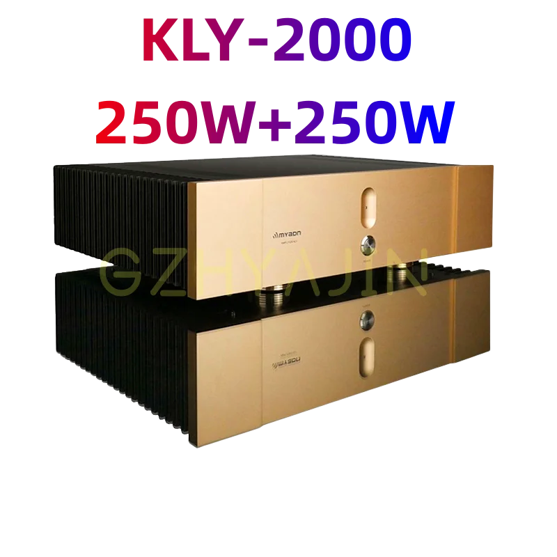 The Latest KLY-2000 250W*2 4Ω, 150W*2 8Ω rear stage amplifier fever hifi home high fidelity stereo amplifier